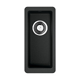 Каменная мойка Omoikiri Kata 20-U-BL Artgranit/черный   прямоугольная