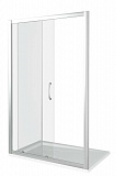 Душевое ограждение BAS LATTE WTW-120-C-WE 120 прозрачное стекло