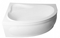 Ванна акриловая Aquanet Luna 155х100 L без гидромассажа, с/п, Россия