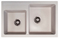 Мойка Orivel Quadro Plus 2D 172959 Бежевая