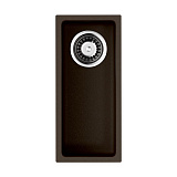 Каменная мойка Omoikiri Bosen 20-U-DC Tetogranit/темный шоколад прямоугольная