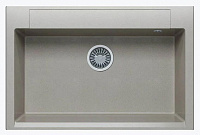 Мойка гранитная Tolero POLYGRAN Argo-760 575875 серый №14