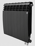 Биметаллический радиатор Royal Thermo Biliner 500 V 8 секции Noir Sable нижнее подключение