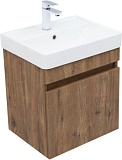 Тумба под раковину Aquanet Оптима 50 дуб рустикальный