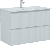 Тумба под раковину Aquanet Джейн (Flat) 90 белый матовый