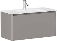 Тумба под раковину Allen Brau Gravity 100 1.370014.PGM платина матовый