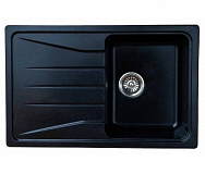 Мраморная мойка GRANICOM G022 антрацит