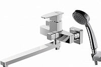 Смеситель для ванны BRAVAT Riffle с лейкой F672106C-LB