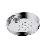 Мыльница на стойку IDDIS Soap Dish глянцевый хром 100CP01i53