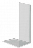 Душевое ограждение BAS ALTAIR SP-100-C-CH 100 боковая часть, прозрачное стекло