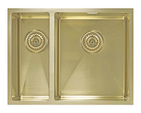 Кухонная мойка Seaman Eco Marino Light Gold PVD SME-575DL-Gold2.A