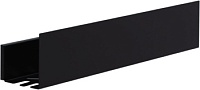 Полка Aquanet Магнум 60x12 черная матовая