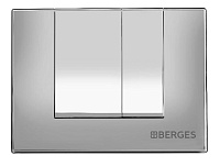 Кнопка Berges S3 для инсталляции NOVUM хром глянец 040043