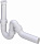 Сифон трубный 1 1/2"х50 для моек отвод 45 Viega 7985.20 102821