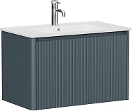 Тумба под раковину Allen Brau Gravity 80 1.370017.BGM синий матовый