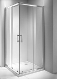Душевой уголок Oporto Shower 8013CH 120x80x190 см две раздвижные двери стекло прозрачное 6 мм
