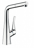 Смеситель Hansgrohe Metris для кухни с лейкой (Германия), 14821