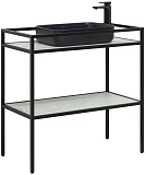 Консоль под раковину Allen Brau Liberty 90 1.33004.BB черный браш