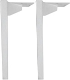 Ножки для мебели Aquanet Nova белый, 2 шт