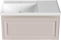 Тумба под раковину Aquanet Агата 100 бежевый