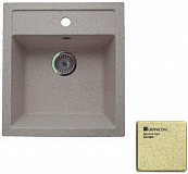 Мраморная мойка GRANICOM G021, сахара