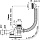 Сифон для ванны Click Clack Alcaplast A504CKM
