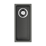 Каменная мойка Omoikiri Bosen 20-U-PL Tetogranit/платина прямоугольная