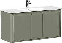 Тумба под раковину Allen Brau Paris 120 1.360004.CGM олива матовый