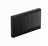 Стальной трубчатый радиатор отопления RIFAR TUBOG 3057 22 секции АНТРАЦИТ боковое подключение