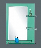 Зеркало NovaDom WLJ-8355 800x600 с полочкой