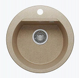 Мойка гранитная POLYGRAN Atol 460 678927 песочный №302