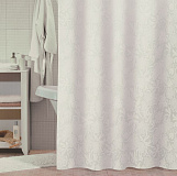 Штора для ванной комнаты Milardo White Shadows 830P180M11