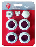 Присоединительный набор Royal Thermo 3/4" белый