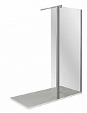 Душевое ограждение BAS WALK IN SP2-100-C-CH 28x100 с доп панелью, хром