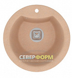 Мойка кварцевая Tolero R-108E (бежевая)