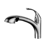 Смеситель для мойки с вытяжным изливом Lemark Intense LM5650C