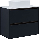 Тумба под раковину Allen Brau Activity 80 1.34012.AM антрацит матовый/олива браш