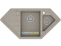 Мойка кварцевая Tolero R-114 (серый)
