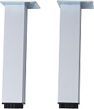 Ножки для мебели Aquanet 200 мм, 2 шт. хром матовый