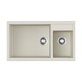 Каменная мойка Omoikiri Tedori 86-2-LB-WH Tetogranit/белый
