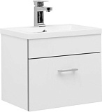 Тумба под раковину Aquanet Верона 50 белый (подвесная 1 ящик)