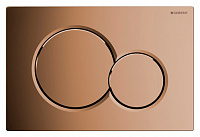 Клавиша смыва Sigma01 Geberit латунь 115.770.DT.5