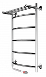 Полотенцесушитель электрический INDIGO Arc LCAE80-50PL 80x50 с полкой