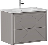 Тумба под раковину Allen Brau Paris 80 1.360001.PGM платина матовый