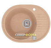Мойка кварцевая Tolero R-122 (бежевая)