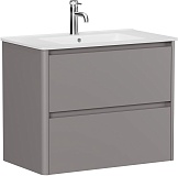 Тумба под раковину Allen Brau Gravity 80 1.370009.PGM платина матовый