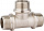 Тройник латунный никелированный ProFactor ННН 1/2" PF TF 170