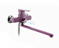 Смеситель для ванны Frud R 22302 сиреневый