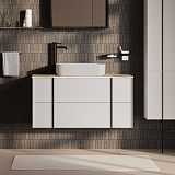 Тумба под раковину Allen Brau Reality 100 1.32007.WM белый матовый