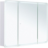 Зеркальный шкаф Aquanet Оптима 110 с LED подсветкой